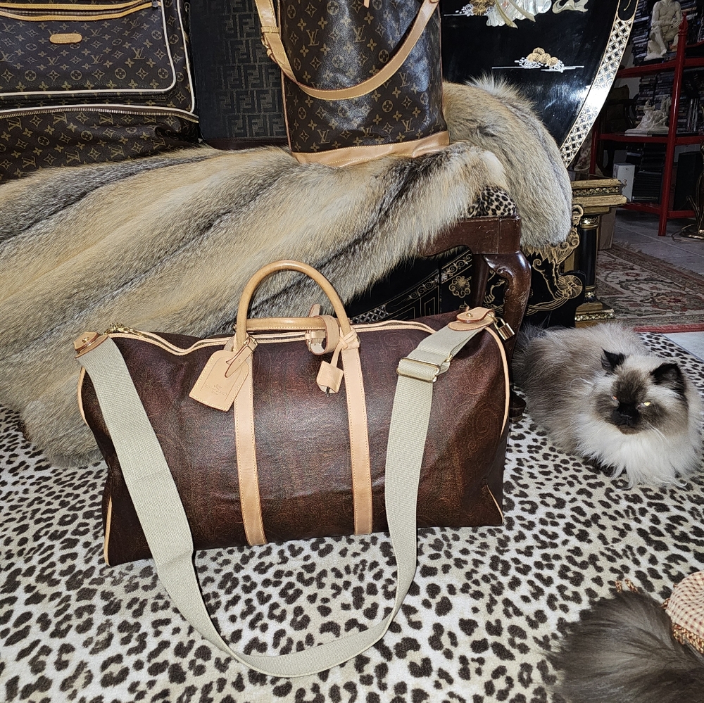 Etro X-large vintage duffle bag